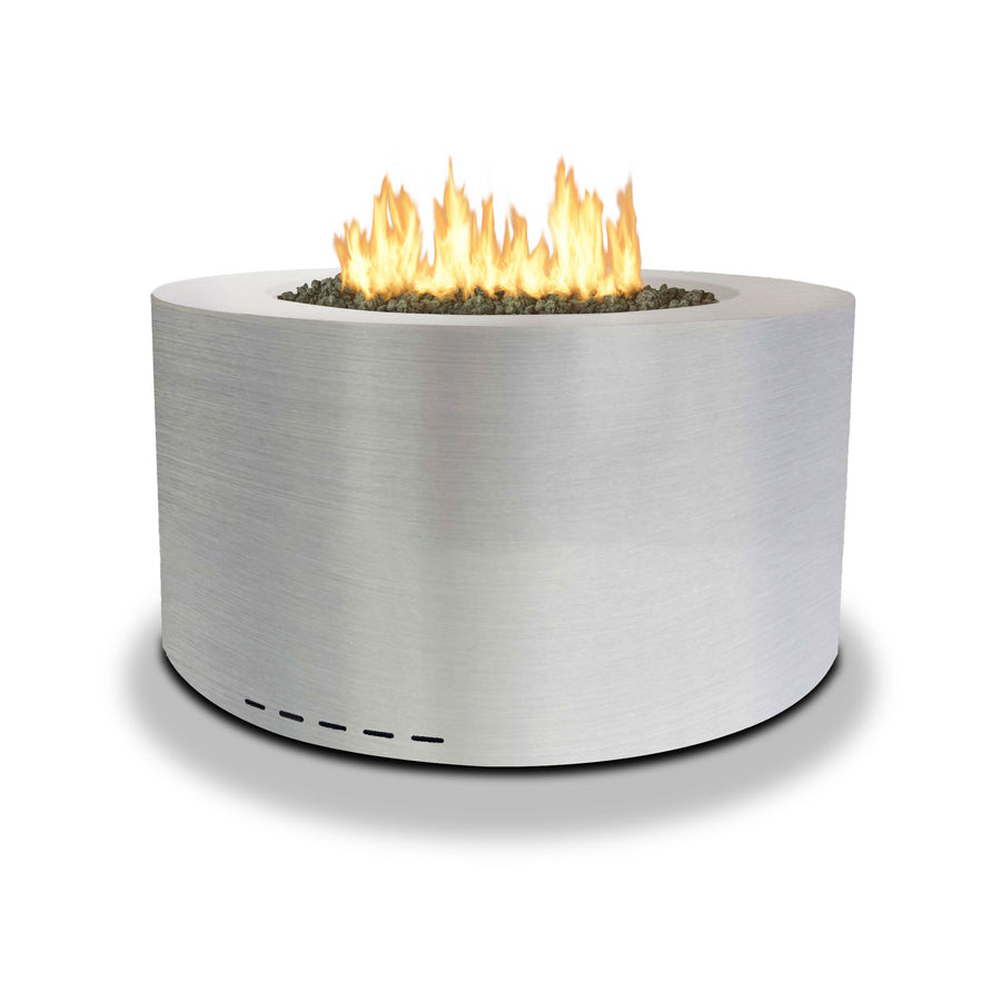 Starfire Designs Metal Gravity 36" Round Stainless Steel Gas Fire Pit