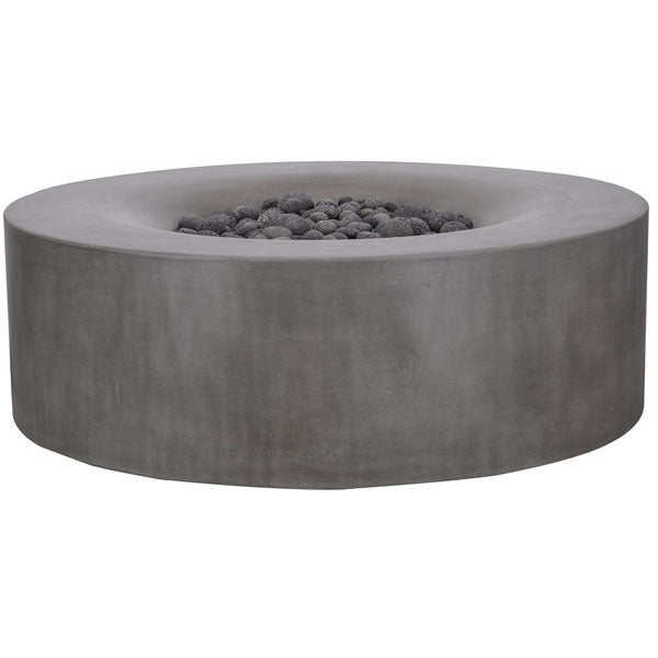 42" Round Avalon Round Concrete Fire Pit Table by PyroMania Fire