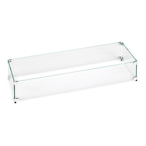 Linear Glass Flame Guard for 30" x 6" Linear Drop-In Pan by American Fire Products