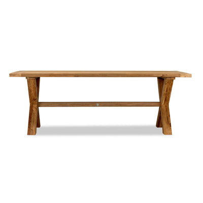Fields 8 Seat Reclaimed Teak Outdoor Dining Table by Harmonia Living