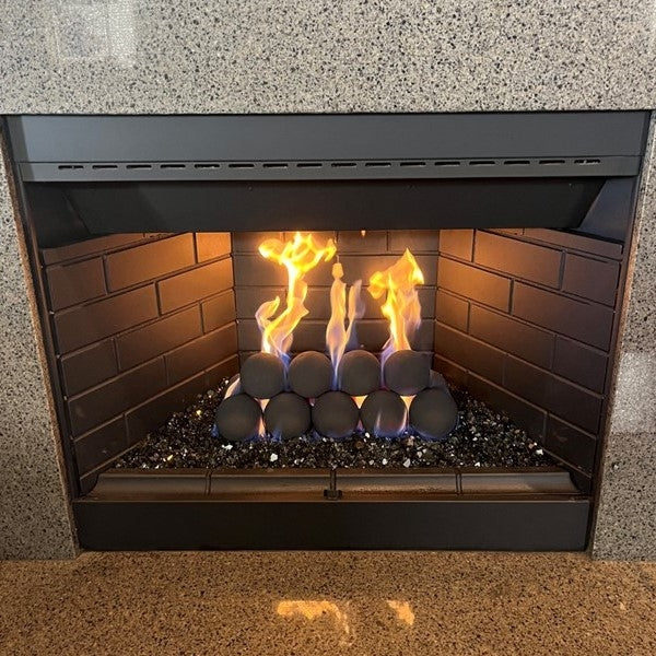 12" - 48" Stainless Steel Fireplace H-Burner w/ Connection Kit by Starfire Designs