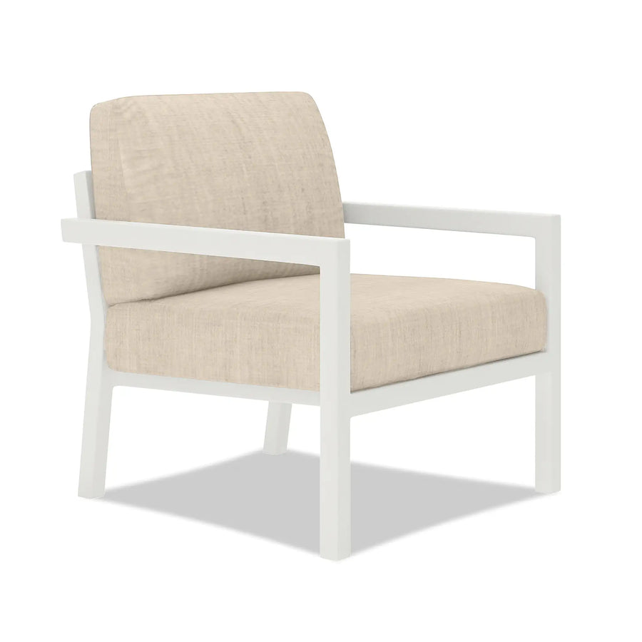 Pacifica Club Chair - White by Harmonia Living