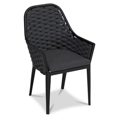 Parlor Dining Chair - Black by Harmonia Living