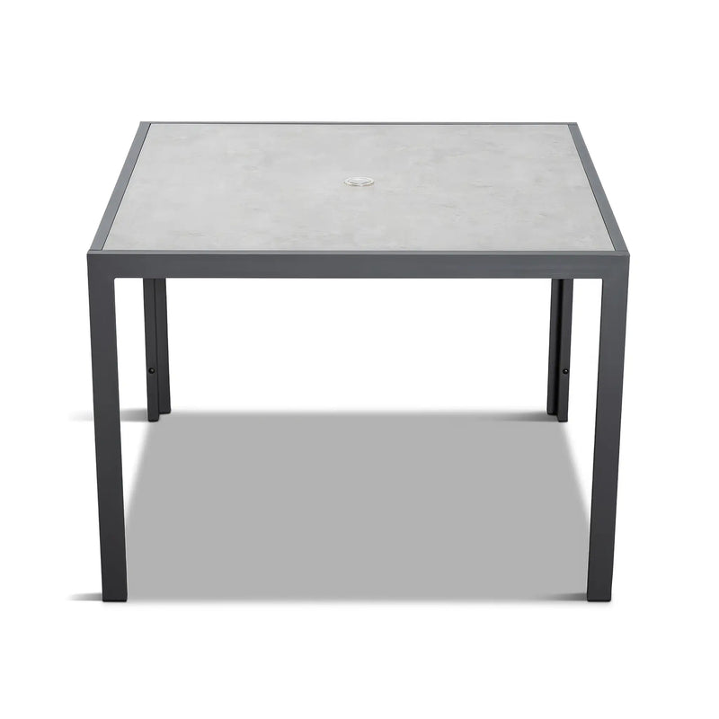 Staple 4-Seater Square Dining Table - Slate by Harmonia Living