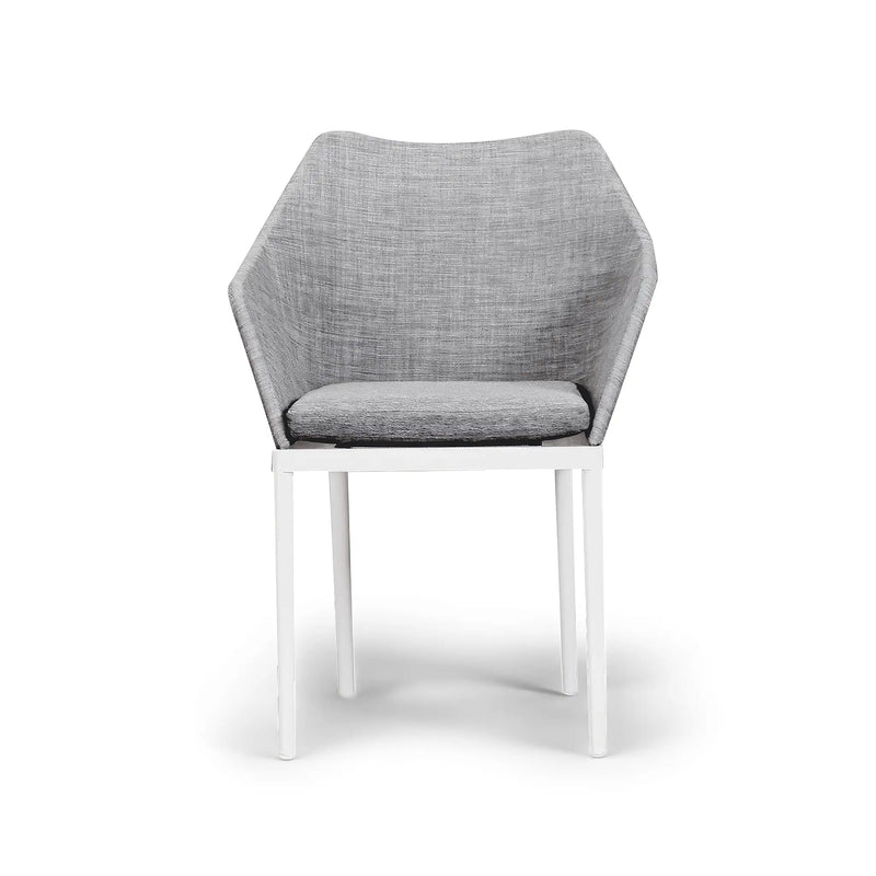Tailor Dining Chair - White by Harmonia Living