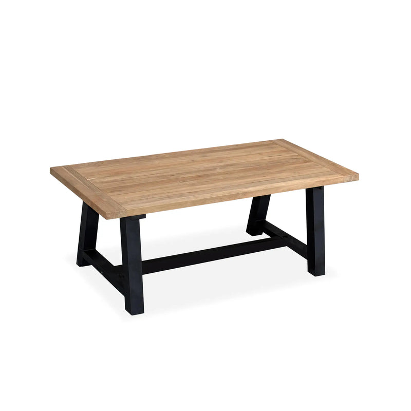 Mill 6 Seat Reclaimed Teak Outdoor Dining Table by Harmonia Living