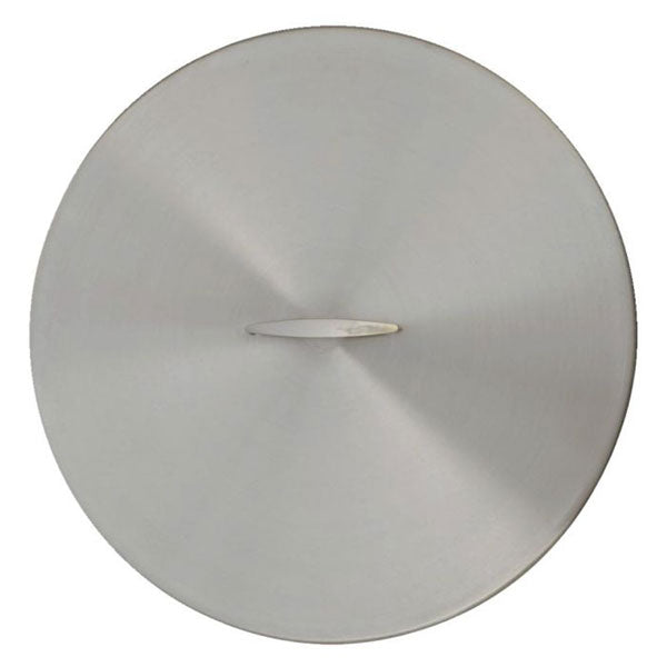 The Outdoor Plus Round Stainless Steel Burner Cover