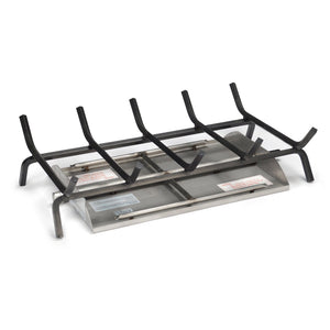 18/20" Vented G45 Stainless Steel Fireplace Burner - Match Lit for Natural Gas by Real Fyre