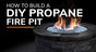 How To Build A Fire Pit With Propane Gas