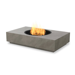 EcoSmart Fire Martini 50 Natural propane fire pit featuring a sleek and minimal concrete-style design with a durable burner system. Perfect for outdoor patios, decks, and backyard spaces, this modern propane fire pit offers efficient heat output while adding an elegant touch to any luxury outdoor seating area.