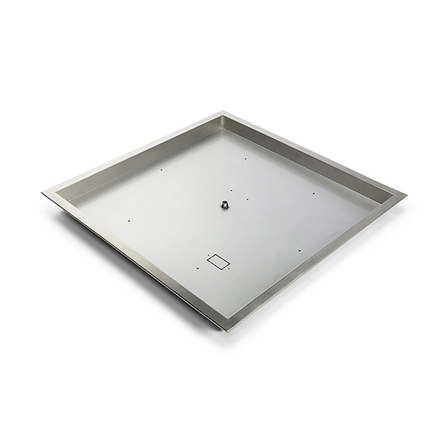 Square Bowl Style Drop-In Fire Pit Pan by HPC Fire