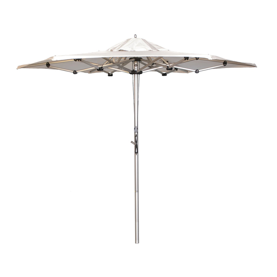 ARTiculatedshade Aspen 9' Hexagon Sunbrella Canvas Umbrella