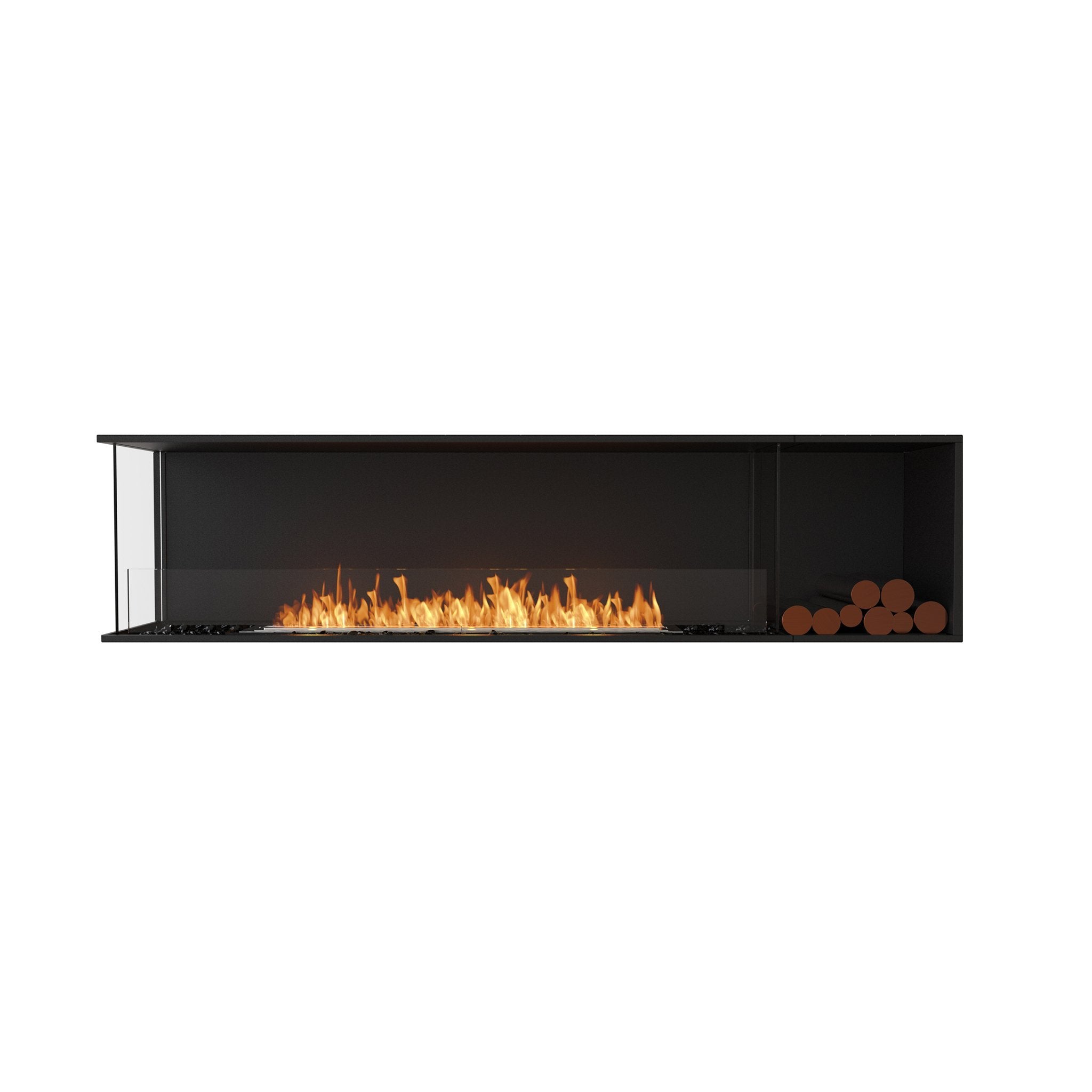 EcoSmart Fire Flex Left Corner Bioethanol Fireplace Insert