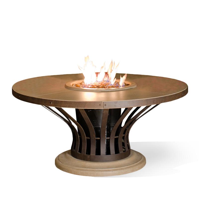 Fiesta Dining Fire Table by American Fyre Designs