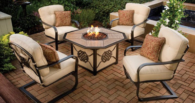 Agio’s Outdoor Fire Pit Designs Create Enchanting Outdoor Environments for Family and Friends!