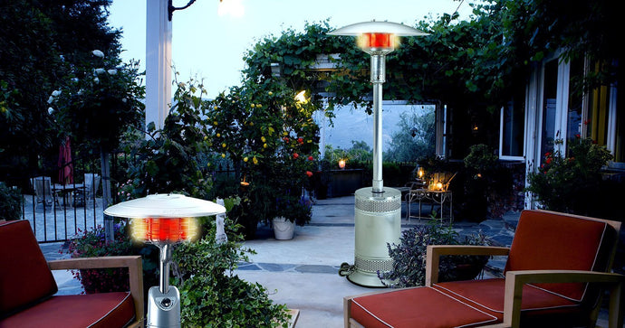 Entertain In a Winter Wonderland With Outdoor Heat Lamps