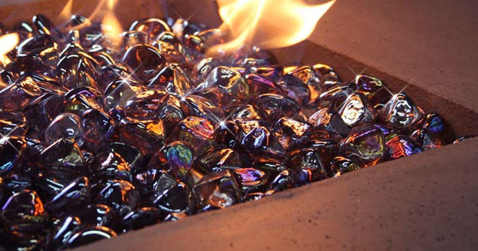 Fire Glass Brings Magic to Your Own Backyard