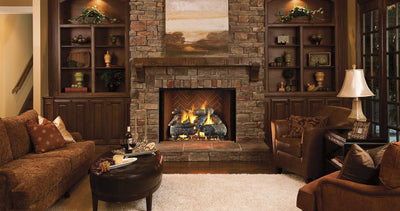 Gas Fireplace Logs Add a Rustic Touch to Your Hearth