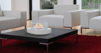 Portable Warmth Has Never Been Easier with a Table Top Ethanol Fireplace