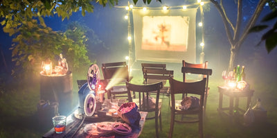 The Ultimate Movie/Football Night Outdoors