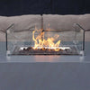 Fire Pit Glass Wind Guards