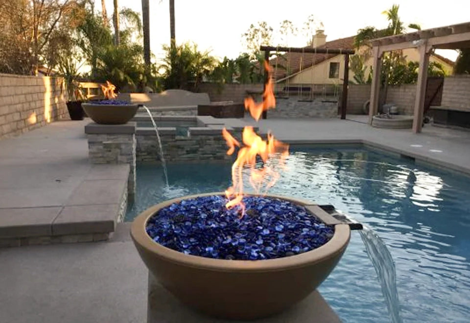 Fire and Water Bowls
