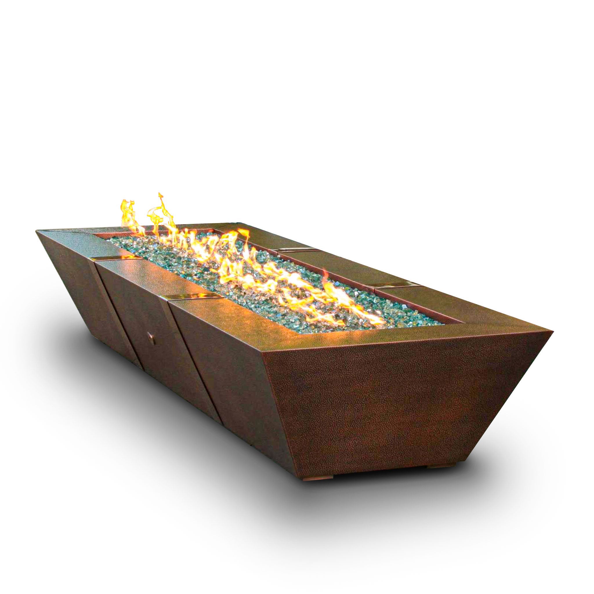 Starfire Designs 10ft Copper Spartan Gas Fire Pit Starfire Direct