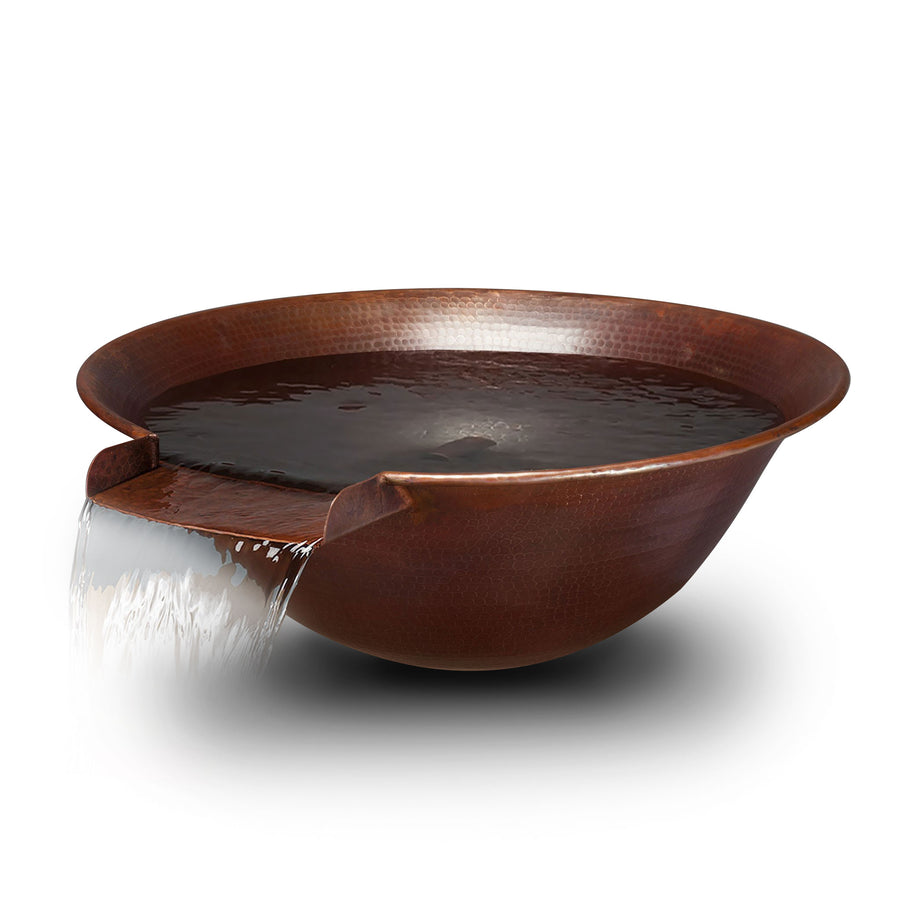 Starfire Designs 31" Campana Moreno Copper Water Bowl
