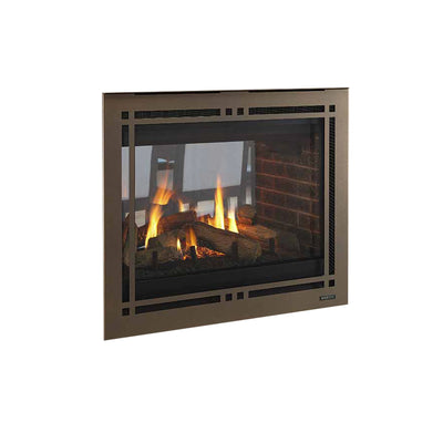 36" Pearl II Designer See-Thru Direct Vent Gas Fireplace