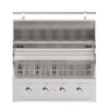 36" Stainless Steel Gran Fuego 4-Burner Built-In Liquid Propane Grill by Videl Grills