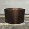 36" Round Gravity Powder Coated Steel Fire Pit - Natural Gas - Match Lit - Bronze Hammertone by Starfire Designs