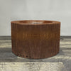 36" Round Gravity Corten Steel Fire Pit by Starfire Designs