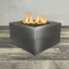 36" Square Gravity Powder Coated Steel Fire Pit by Starfire Designs
