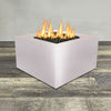 36" Square Gravity Powder Coated Steel Fire Pit by Starfire Designs
