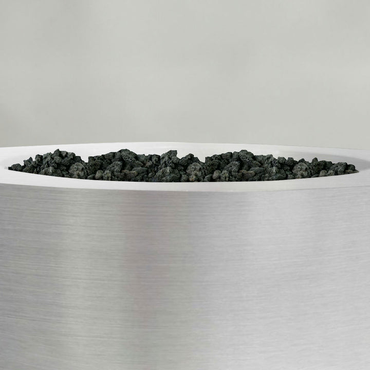 36" Round Gravity Stainless Steel Fire Pit by Starfire Designs
