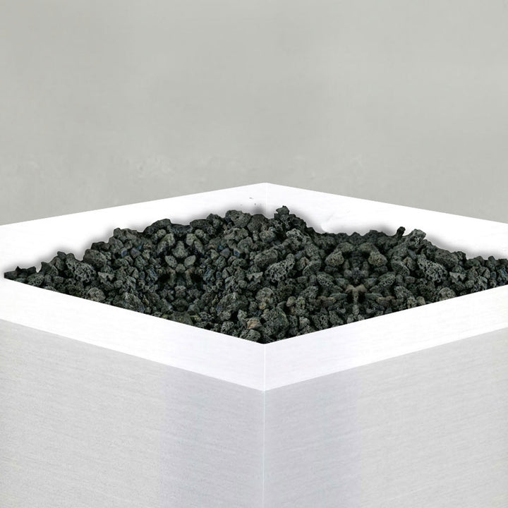 36" Square Gravity Stainless Steel Fire Pit by Starfire Designs