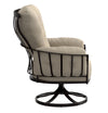 Quick Ship Monterra Urban Scale Swivel Rocker Lounge Chair by OW Lee