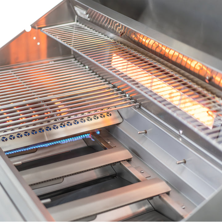 42" Stainless Steel Gran Fuego 5-Burner Built-In Liquid Propane Grill by Videl Grills