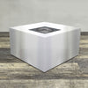 45" Square Gravity Stainless Steel Fire Pit by Starfire Designs
