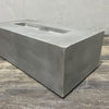 Discontinued Starfire Designs Gravity 48" x 24" Linear Concrete Gas Fire Pit - Clearance