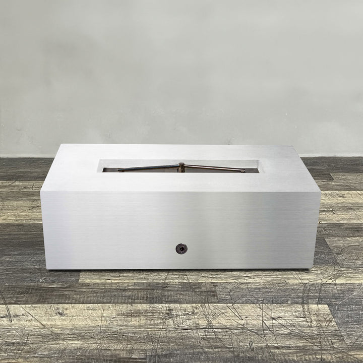 48" x 24" Rectangle Gravity Stainless Steel Fire Pit by Starfire Designs
