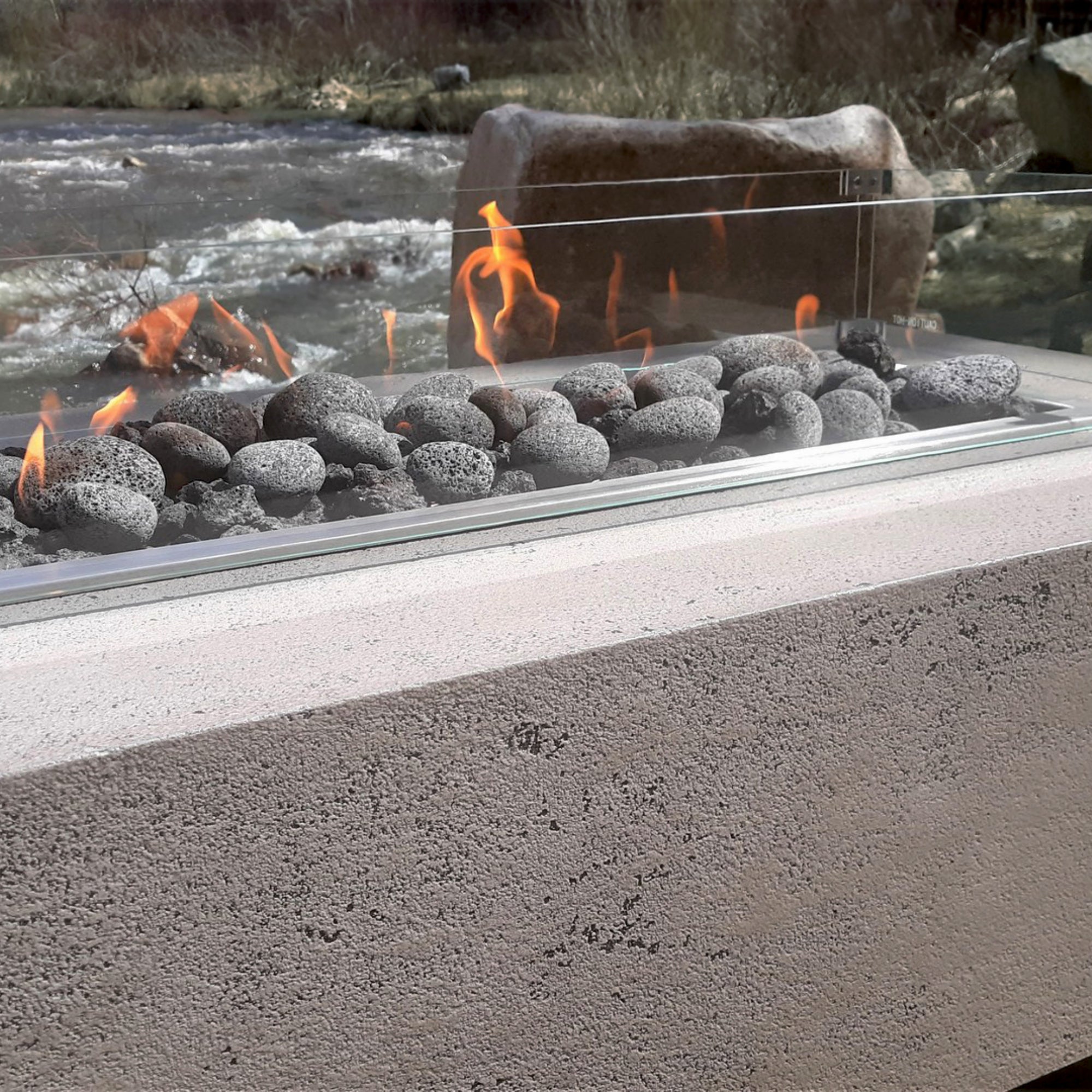 American Fire Products Linear Glass Flame Guard - Thumbnail 5