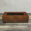60" x 32" Rectangle Gravity Corten Steel Fire Pit by Starfire Designs
