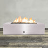 60" x 32" Rectangle Gravity Powder Coated Steel Fire Pit - Natural Gas - by Starfire Designs