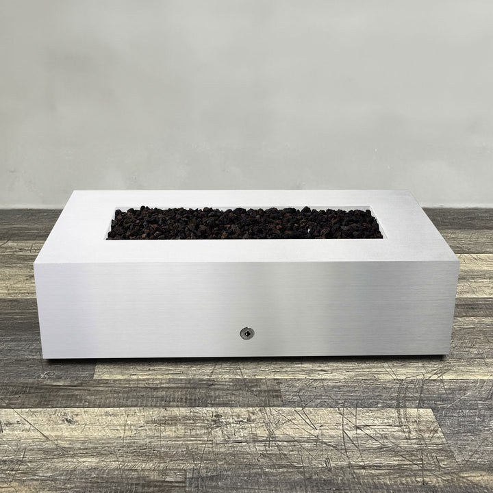 60" x 32" Rectangle Gravity Stainless Steel Fire Pit by Starfire Designs
