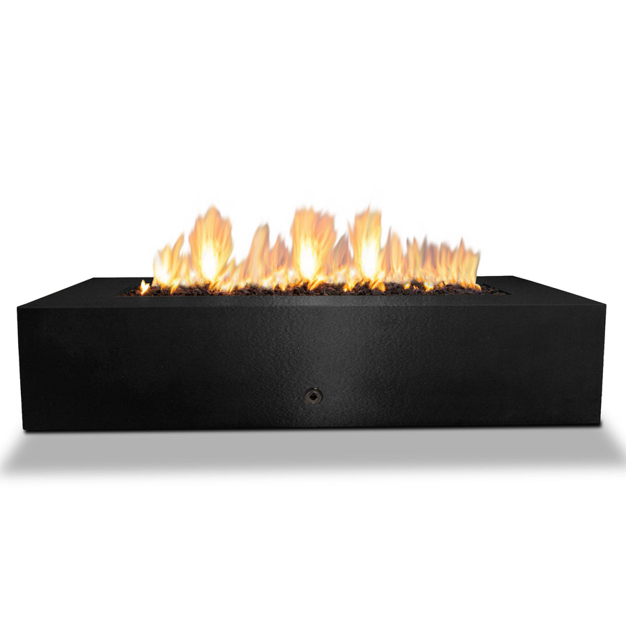 Starfire Designs Gravity 72" x 38" Rectangle Powder Coated Steel Gas Fire Pit