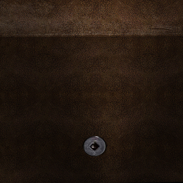 72" x 38" Rectangle Gravity Powder Coated Steel Fire Pit - Propane Gas Hardline - 110V CSA Hi/Lo Electronic Ignition System w/Bluetooth & Handheld Remote - Copper Vein by Starfire Designs