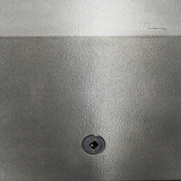 72" x 38" Rectangle Gravity Powder Coated Steel Fire Pit - Propane Gas Hardline - 110V CSA Hi/Lo Electronic Ignition System w/Bluetooth & Handheld Remote - Silver Hammertone by Starfire Designs