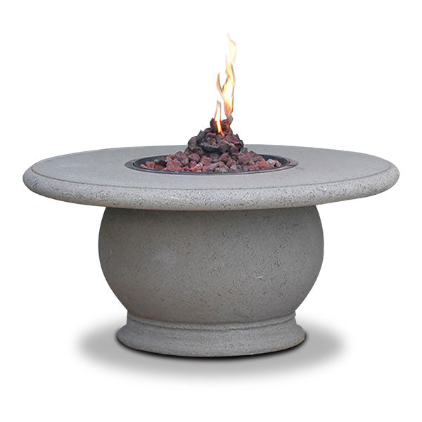 Amphora Fire Table with Concrete Top by American Fyre Designs