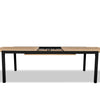 Communal Reclaimed Teak Outdoor Extension Dining Table by Harmonia Living